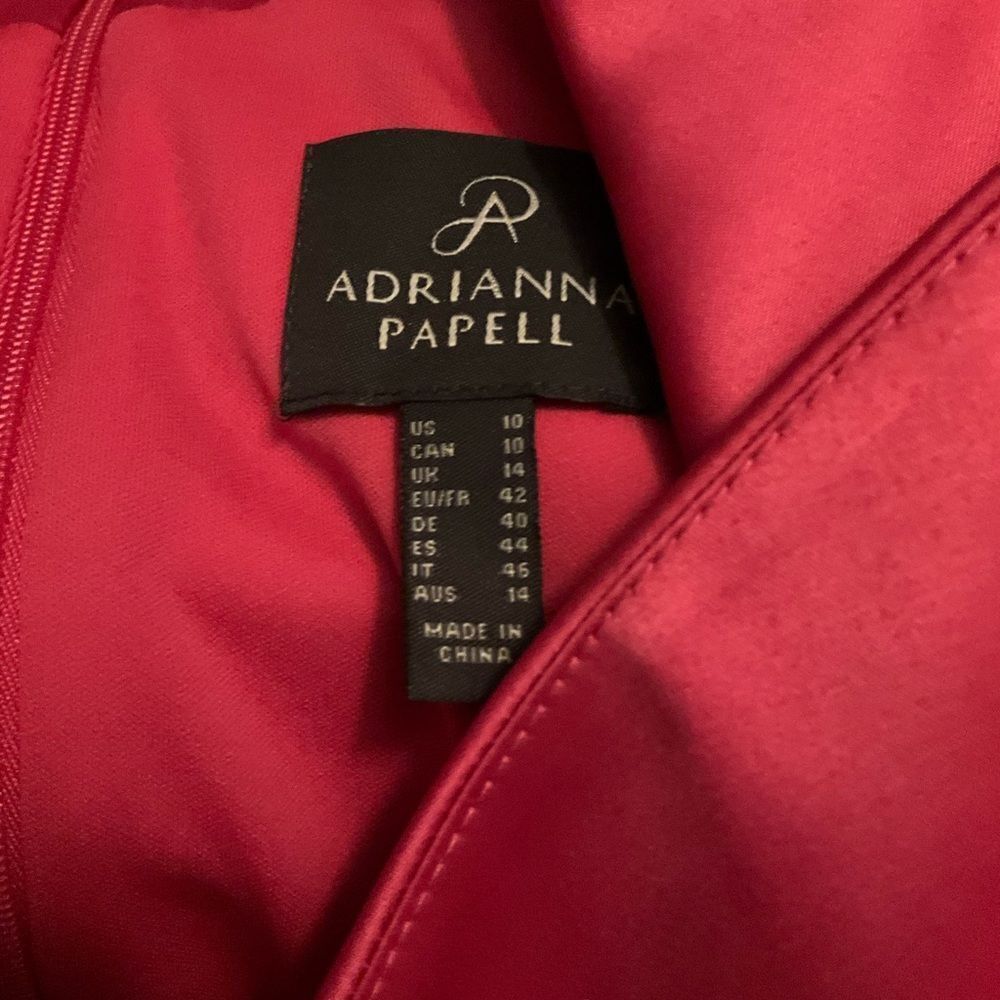 NWT Adrianna Papell Tuxedo Jumpsuit Size 10 - Picture 12 of 13